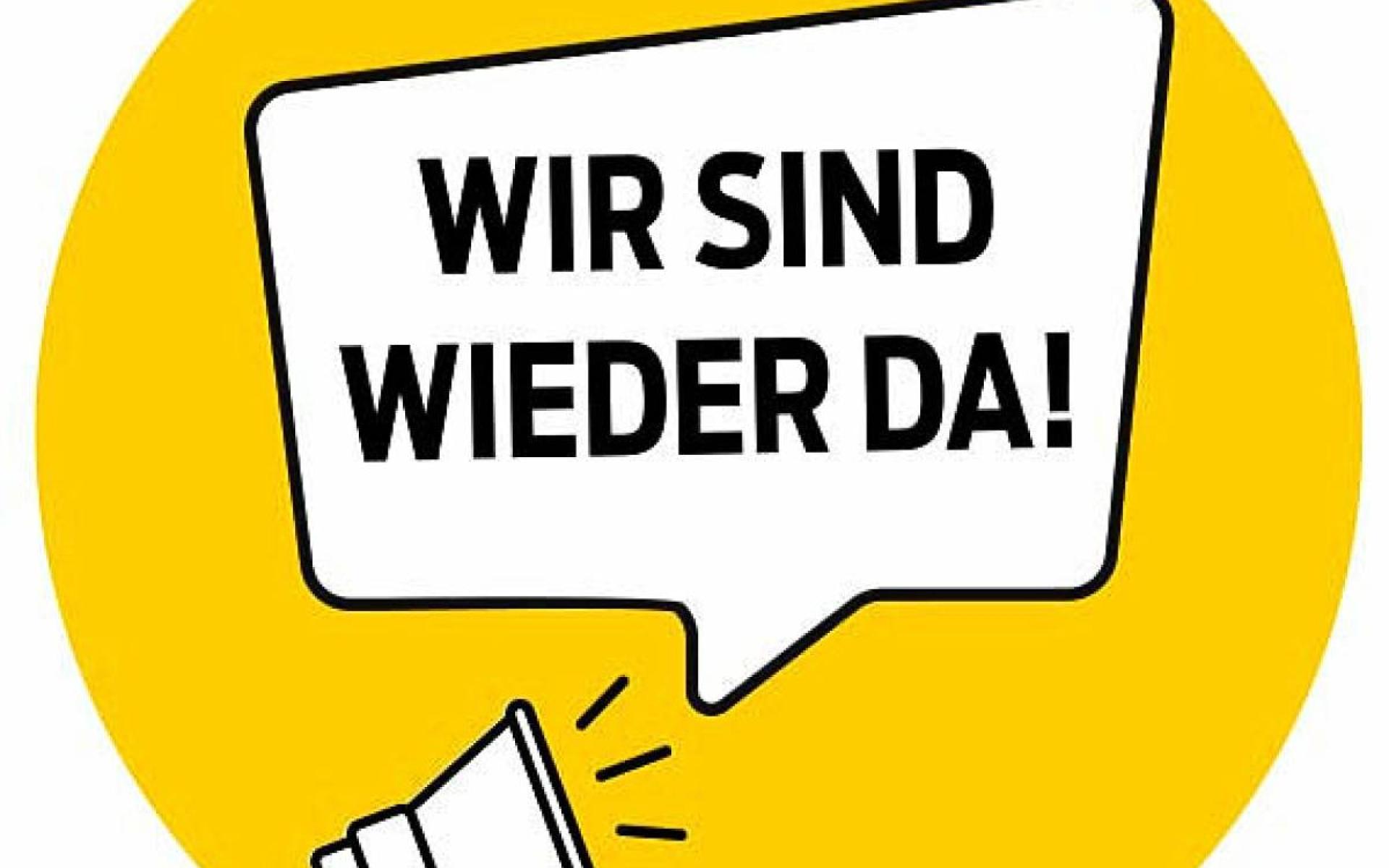 Wir sind wieder da